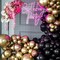Metallic Gold Party Balloons - 100 Pcs 5/10/12/18 Inch Balloons Helium Quality Latex Balloons As Birthday Party Balloons/Graduation Balloons/Valentines Day Balloons/Baby Shower/Wedding